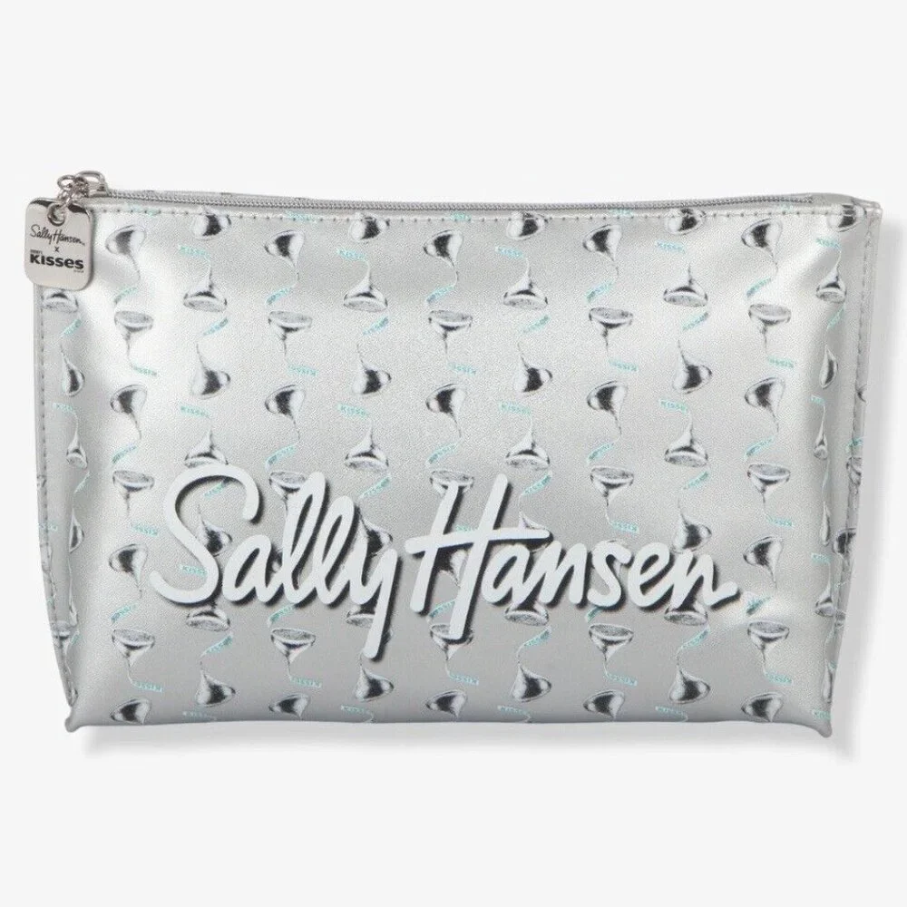 NEW Sally Hansen Collectible Hershey Kiss Cosmetic Make-up Bag Pouch